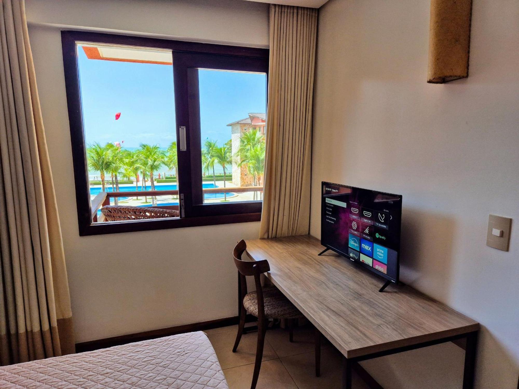 Kariribeach319A Flat 1Q Com Vista Maravilhosa Cumbuco Exterior foto